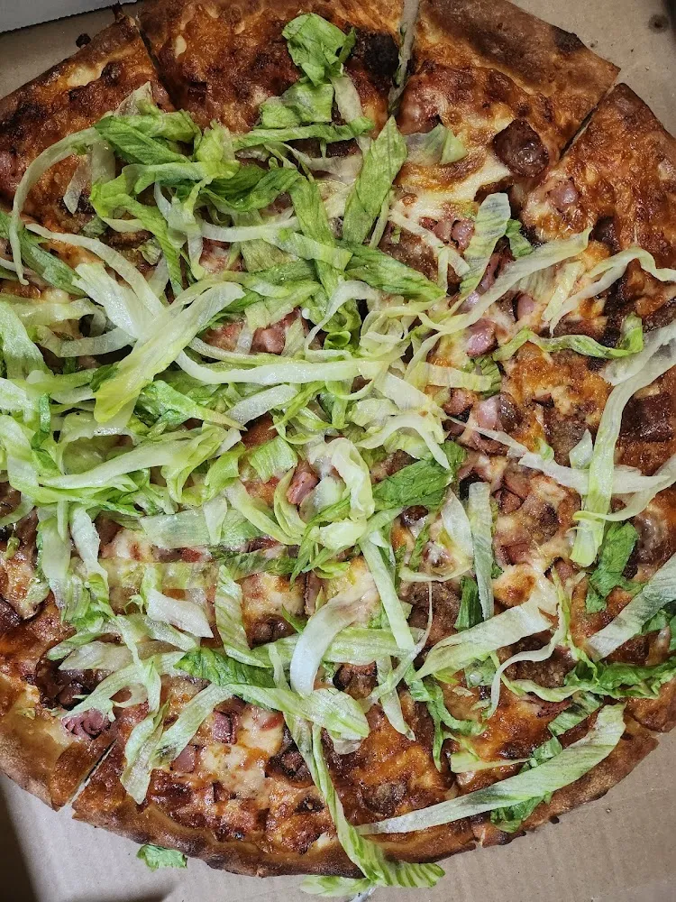 Gyro White Pizza