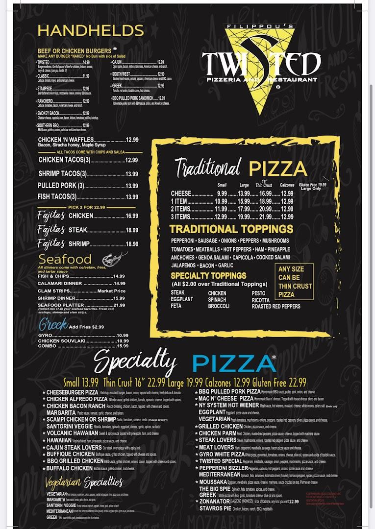 Filippou's Twisted Pizza